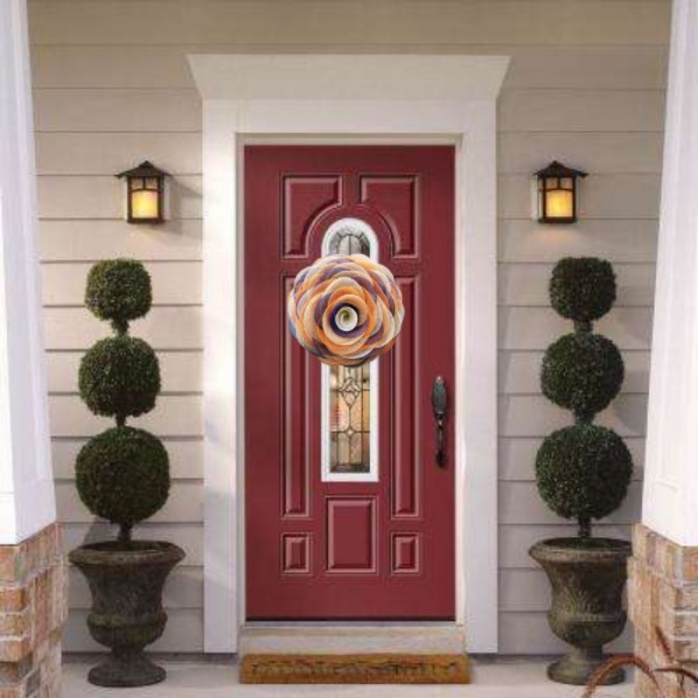 Fall colors rose wall art